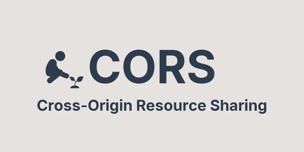Cover Image for 아이큐 두 자리도 이해하는 CORS(Cross-Origin Resource Sharing)