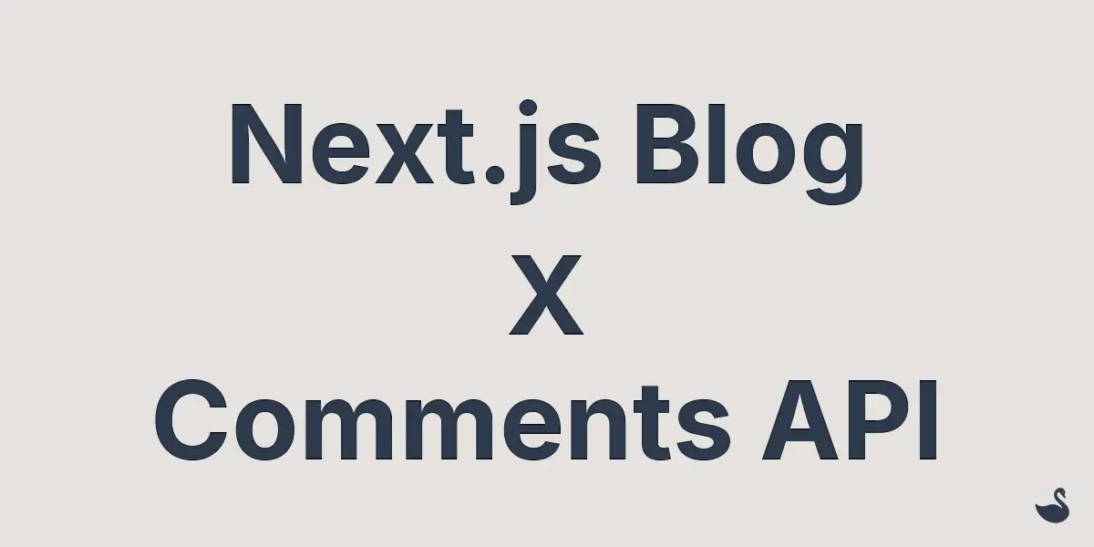Cover Image for Next.js SSG 블로그에 댓글 API 연동하기