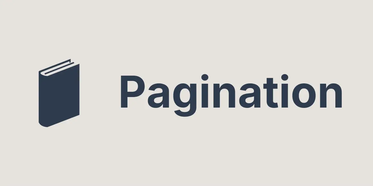 Cover Image for 정적 블로그에 페이지네이션(Pagination) 기능을 추가해보자